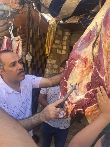 فتش التموين اثناء ضبط المخالفه
