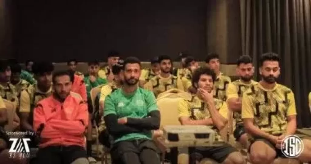 لاعبو فريق الاسماعيلى