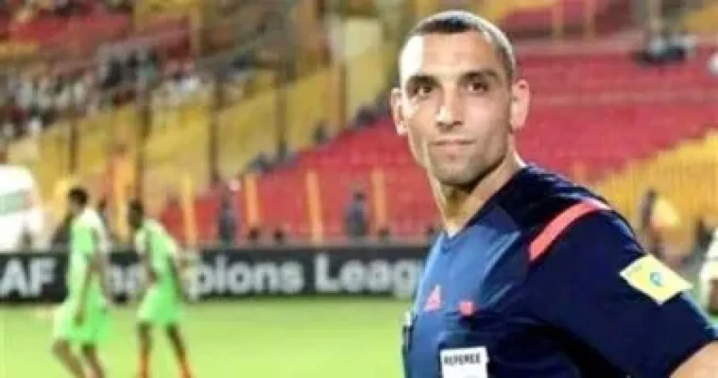 محمود بسيونى حكم مباراة الاهلى وسيراميكا