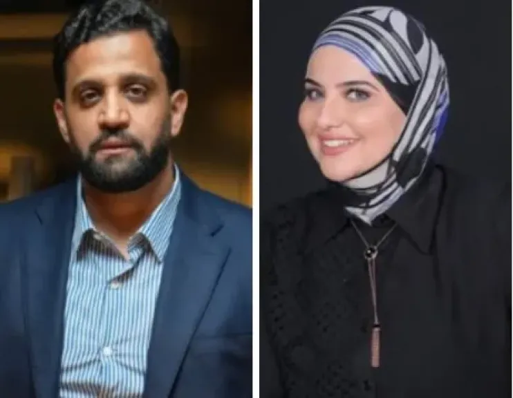 إنجي الصبّان و أحمد رشاد