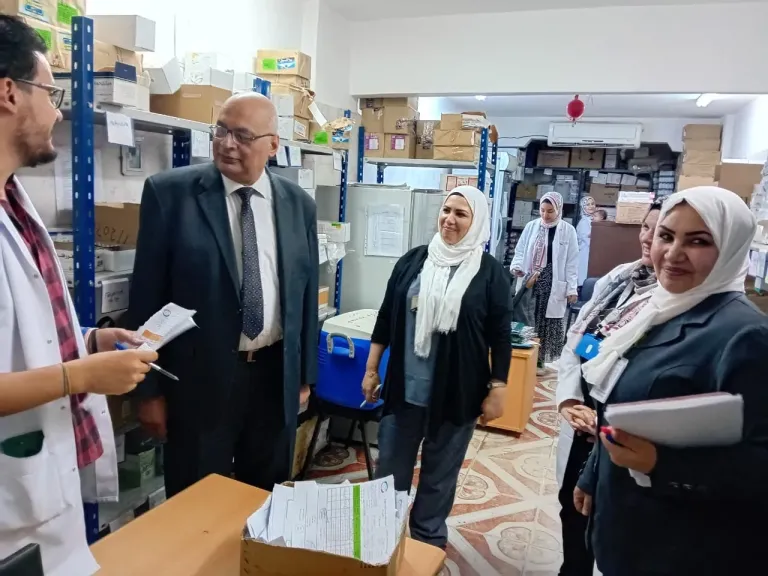جانب من المرور والمتابعة 