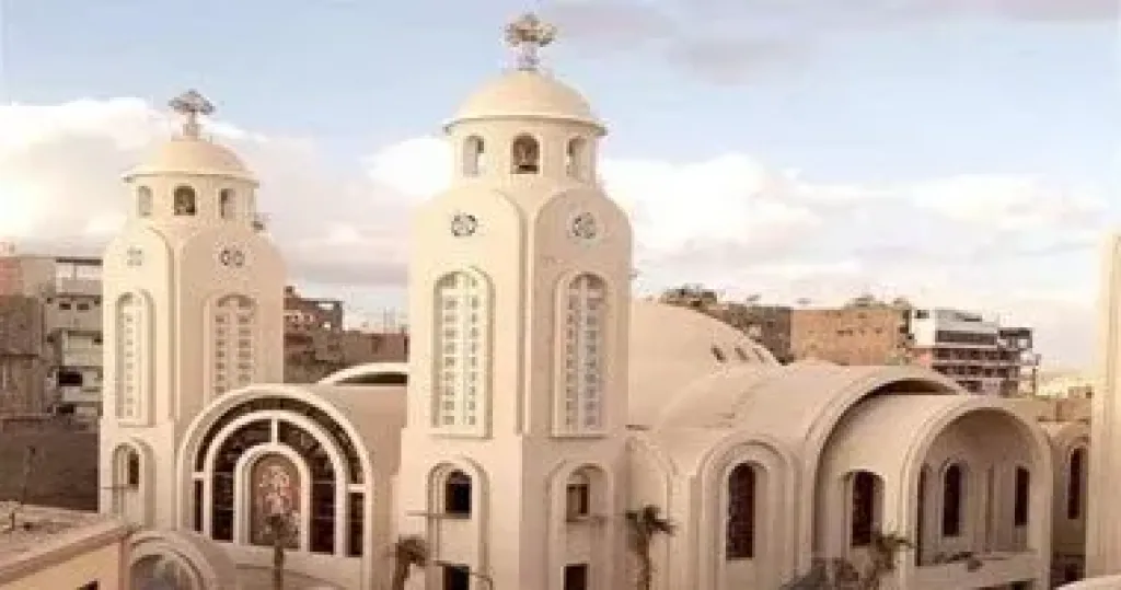 كنيسة الأمير تادرس بعد التعمير