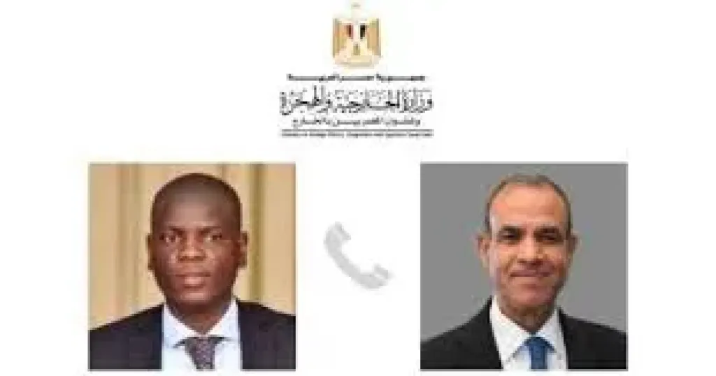 وزير الخارجية و نظيره الجنوبى أفريقى 