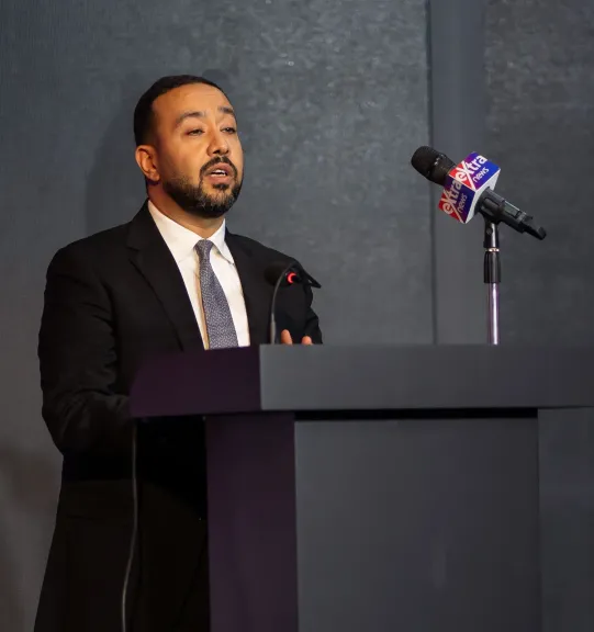 المهندس محمد نصر، العضو المنتدب والرئيس التنفيذي للمصرية للاتصالات، 