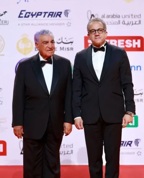 زاهي حواس و خالد العناني