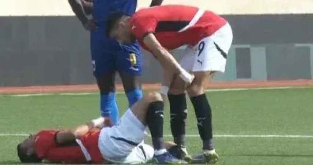 محمد شحاته لاعب منتخب مصر
