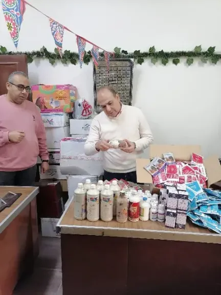 جانب من المضبوطات