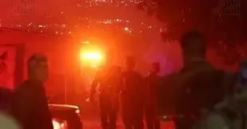 قصف