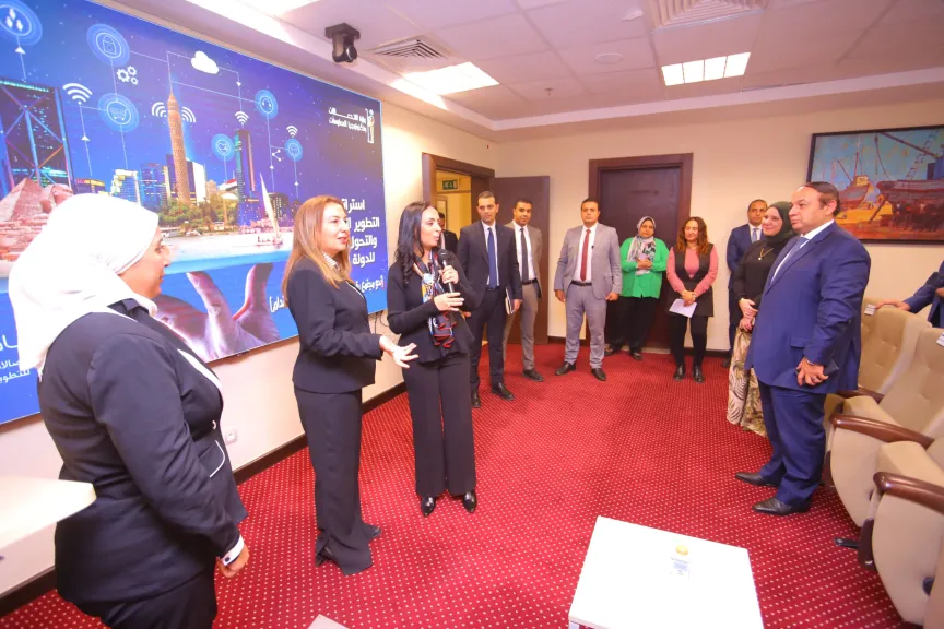 وزيرة التضامن الاجتماعى تشهد فعاليات   ورشة عمل التطوير المؤسسى الرقمي 