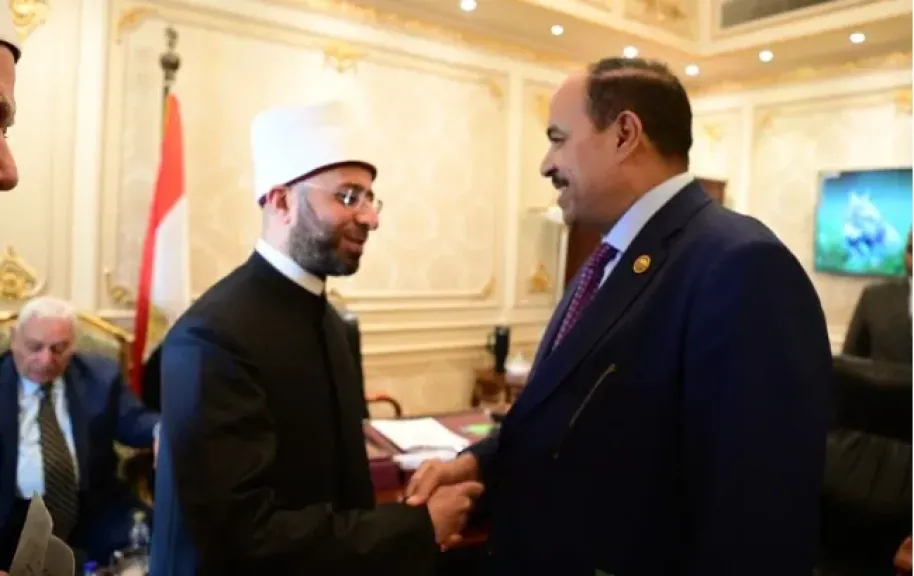 النائبأحمد قورة ووزير الاوقاف