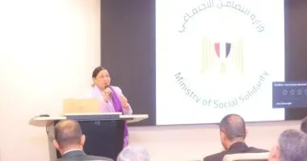 المهندسة مرجريت صاروفيم نائبة وزيرة التضامن الاجتماعي