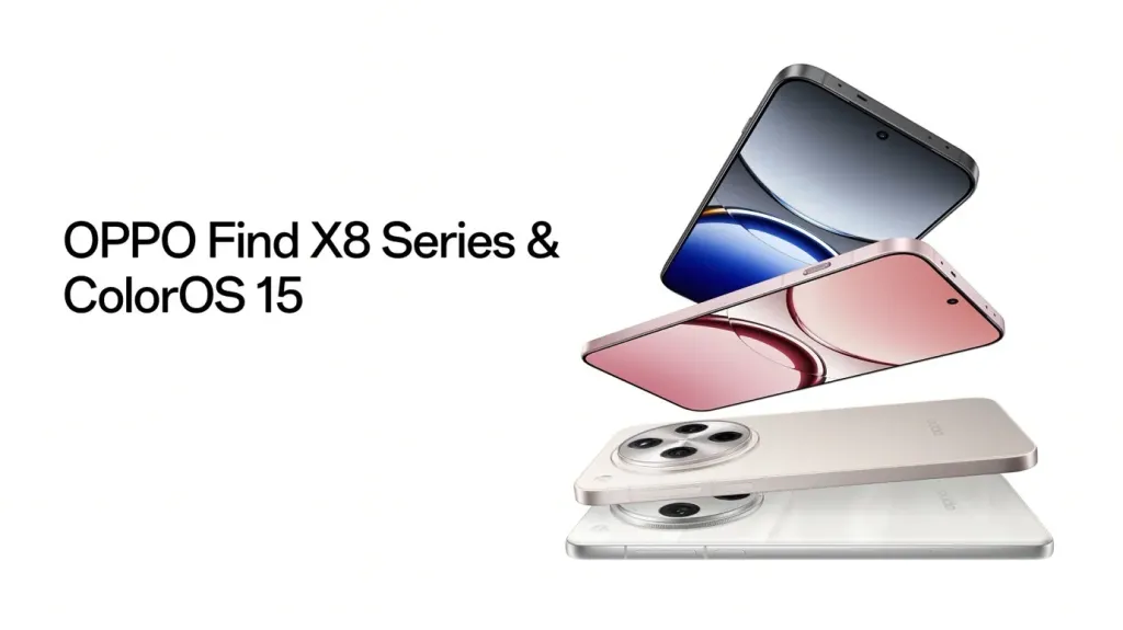 OPPO Find X8 مع نظام ColorOS 15 