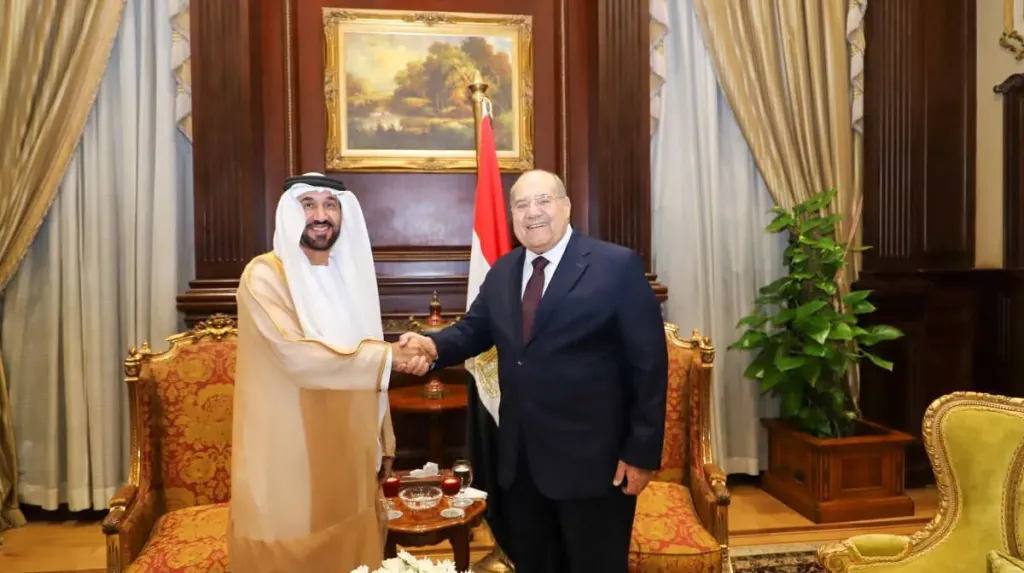 اليماحي ورئيس مجلس الشبوخ