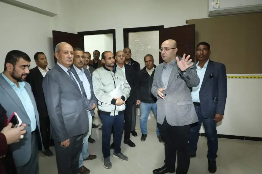 جانب من الزيارة 
