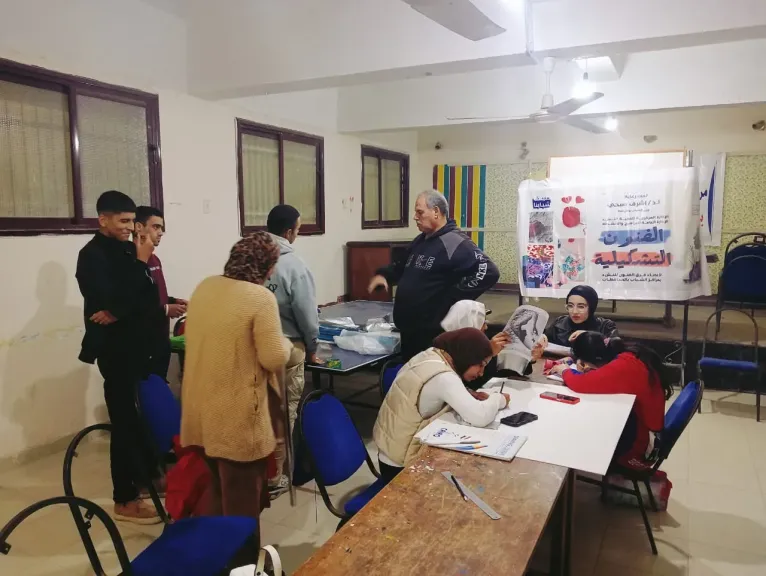 فعاليات برنامج الفنون التشكيلية 