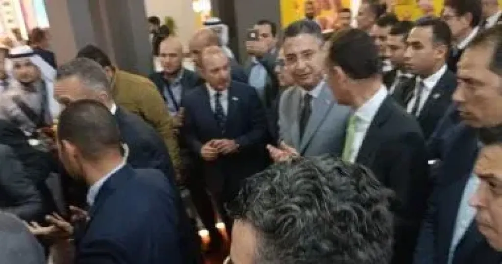 وزيرا الاستثمار والتموين 