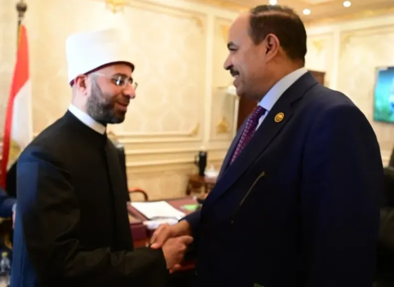 النائب أحمد قورة ووزير الاوقاف