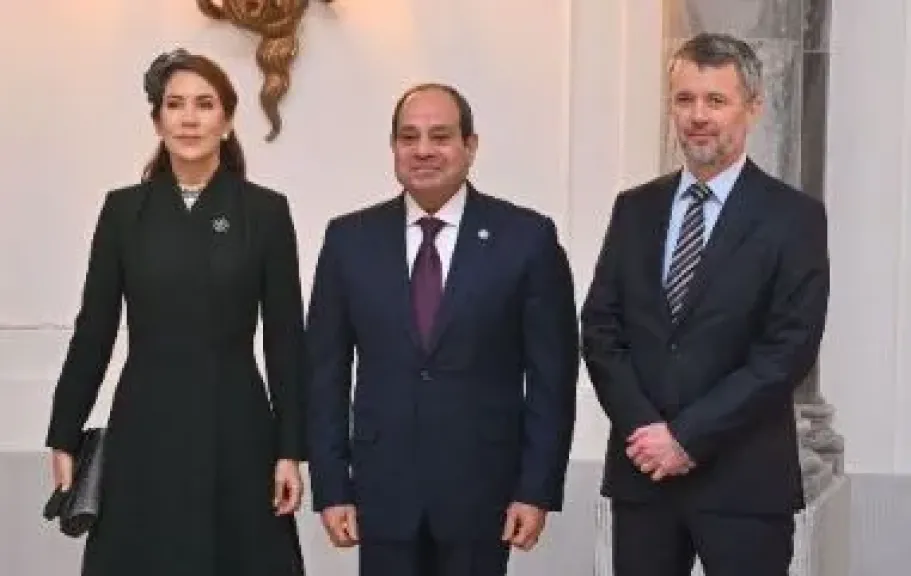 الرئيس السيسي يشدد على اعتزازه بزيارة الدنمارك