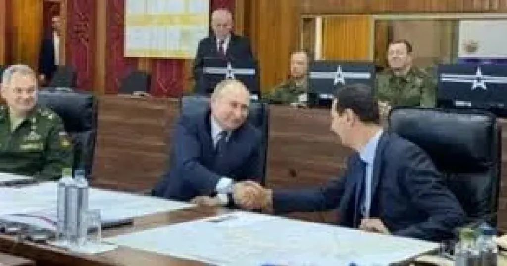 بشار وبوتين 