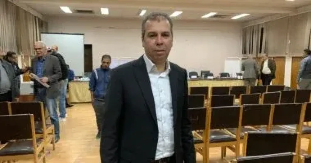 أشرف حلمى رئيس اتحاد تنس الطاولة الجديد