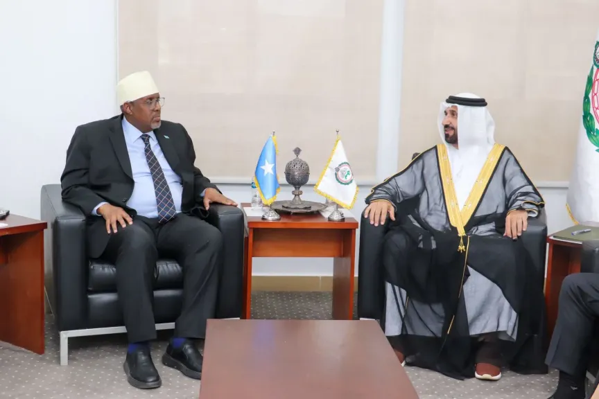 اليماحي في لقاء سفير الصومال