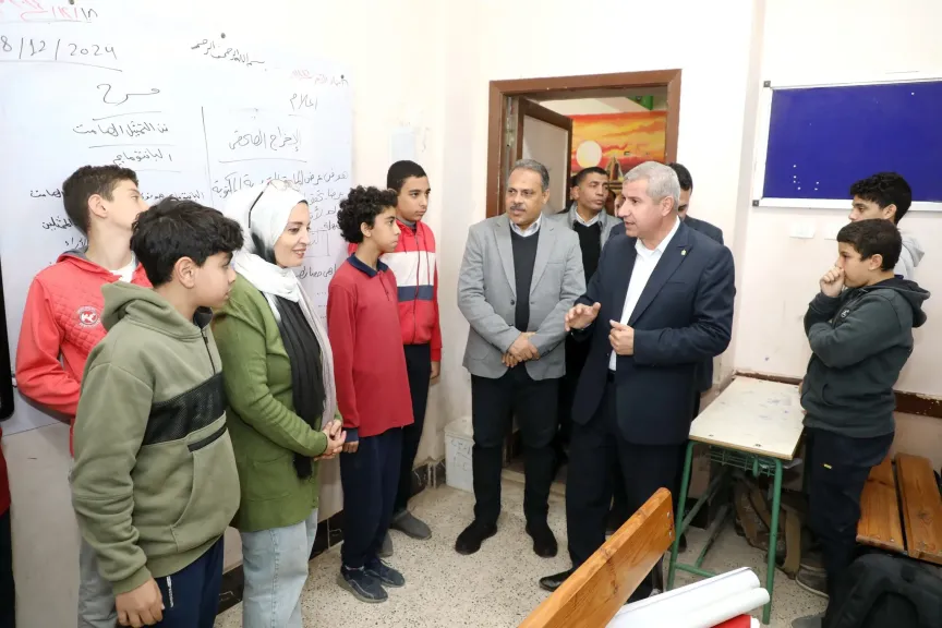 جانب من الزيارة 