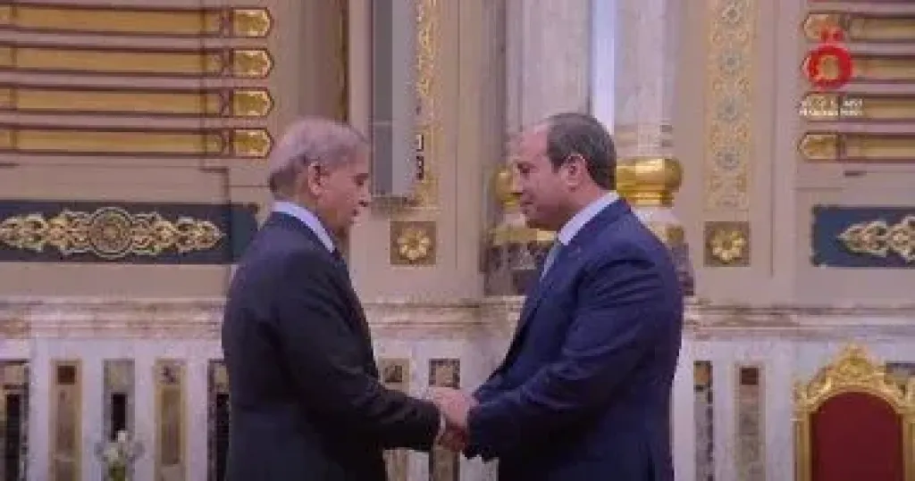 الرئيس السيسى ورئيس وزراء باكستان