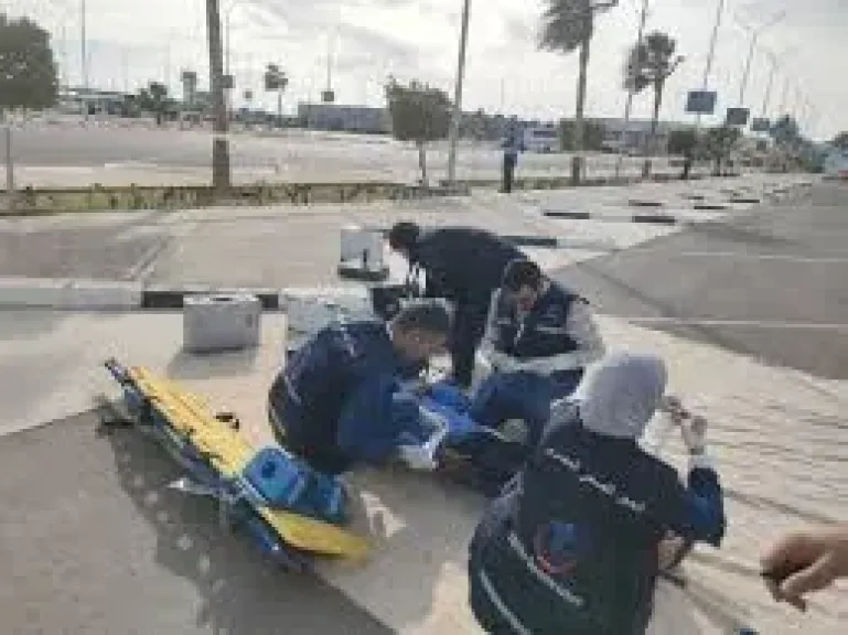 نجاح تجربة محاكاة للتعامل مع حقيبة مجهولة