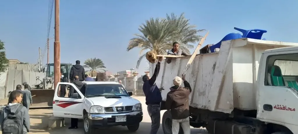 رفع 383 حالة إشغال متنوع بالفشن 