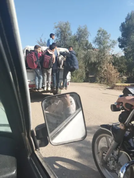 جانب من الاشغالات 