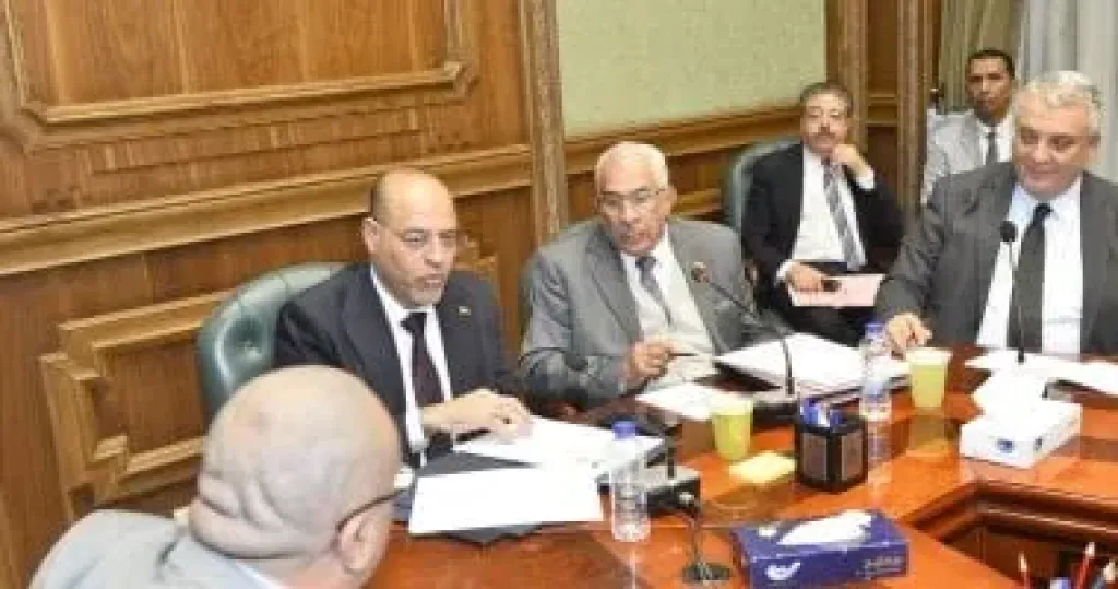 وزير العمل خلال حضور الوزير إجتماع لجنة الطاقة