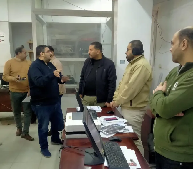 جانب من المتابعة 