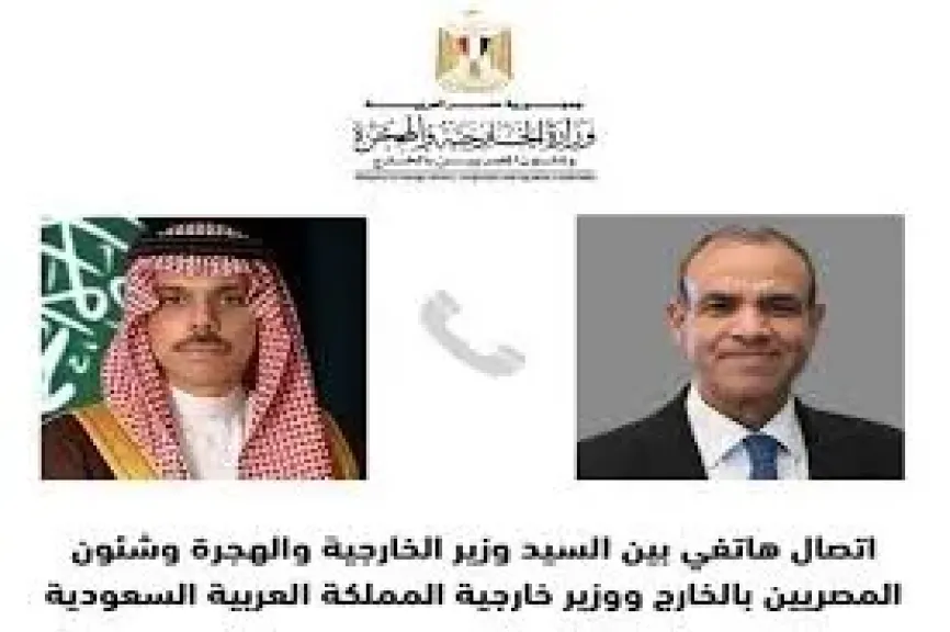 وزير الخارجية يؤكد لنظيره السعودي 