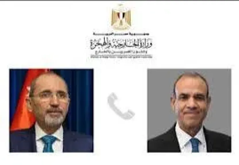 وزير الخارجية و نظيره الأردني 