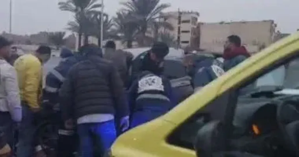 الحادث