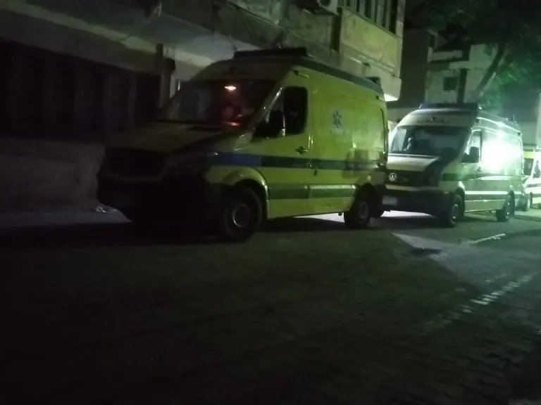 حريق شقة المنيب