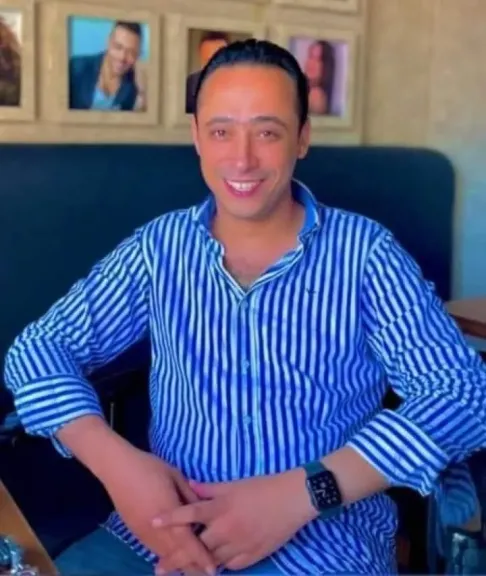 صورة الرائد محمد ترابيس رئيس مباحث مركز أبو المطامير