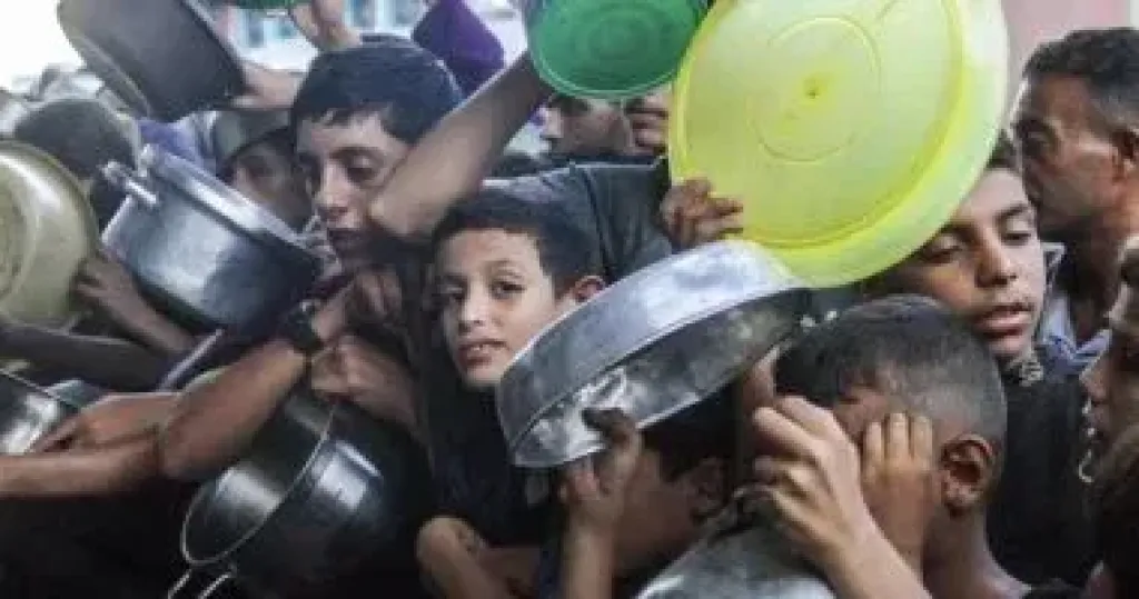 المجاعة في غزة - ارشيفية