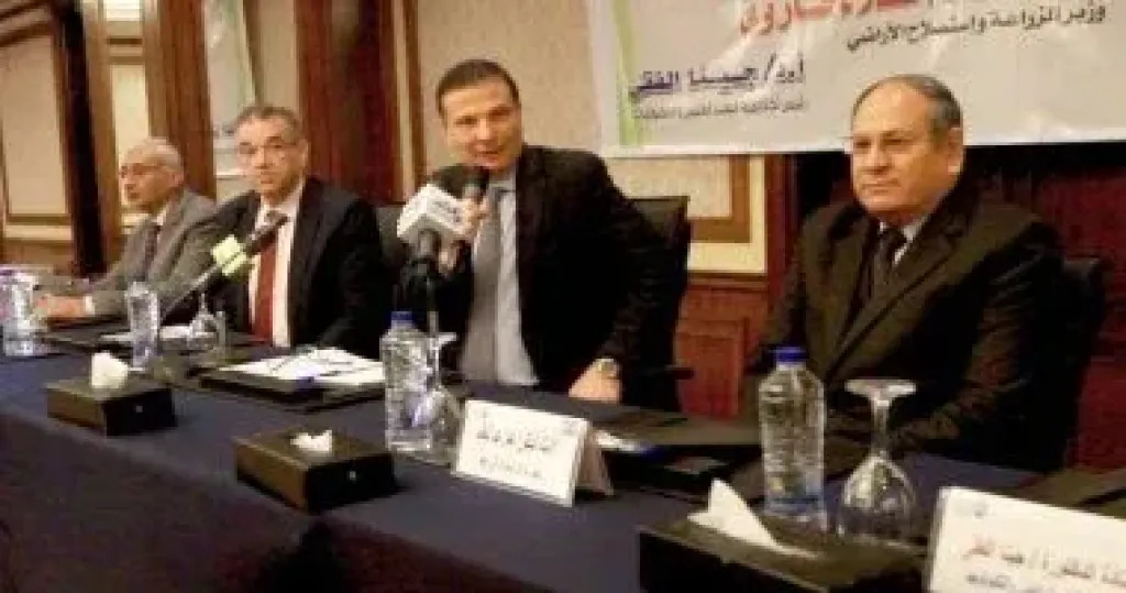 علاء فاروق وزير الزراعة واستصلاح الأراضى