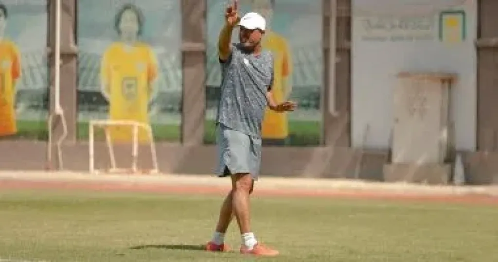 طارق مصطفى المدير الفنى لفريق البنك الاهلى