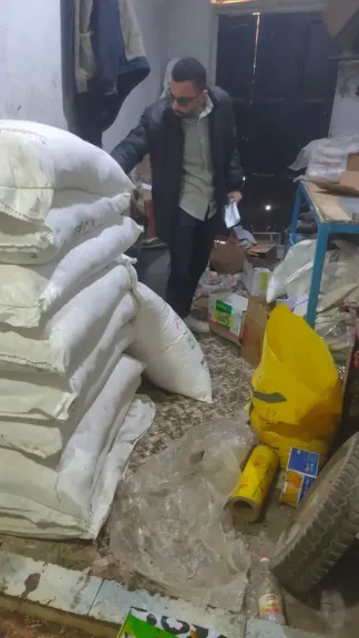 تحرير 10 محاضر لمخالفات بمشآت غذائية