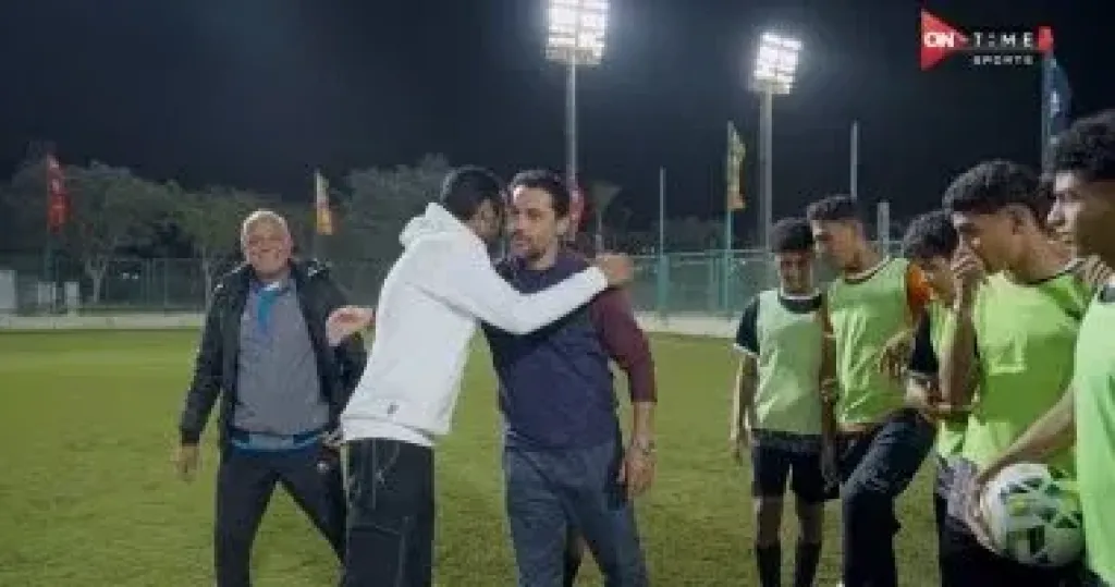 مروان سرى مع أحمد حسن ومحمد صلاح