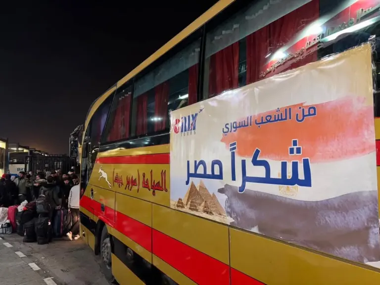 سفر  الفوج الثالث من السوريين