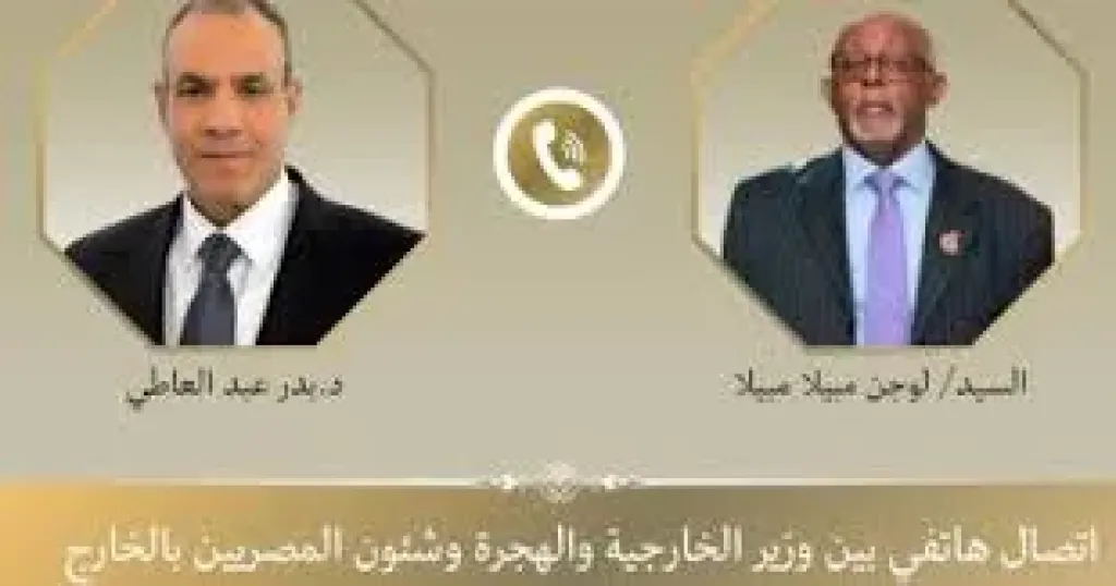 وزير الخارجية و نظيره الكاميروني