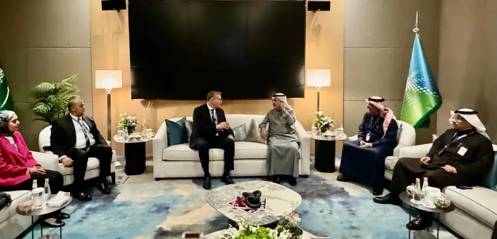 وزيرا البترول بمصر والسعوديه 
