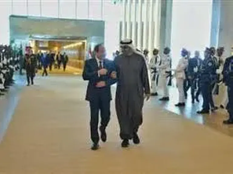 السيسي والشيخ محمد بن زايد 
