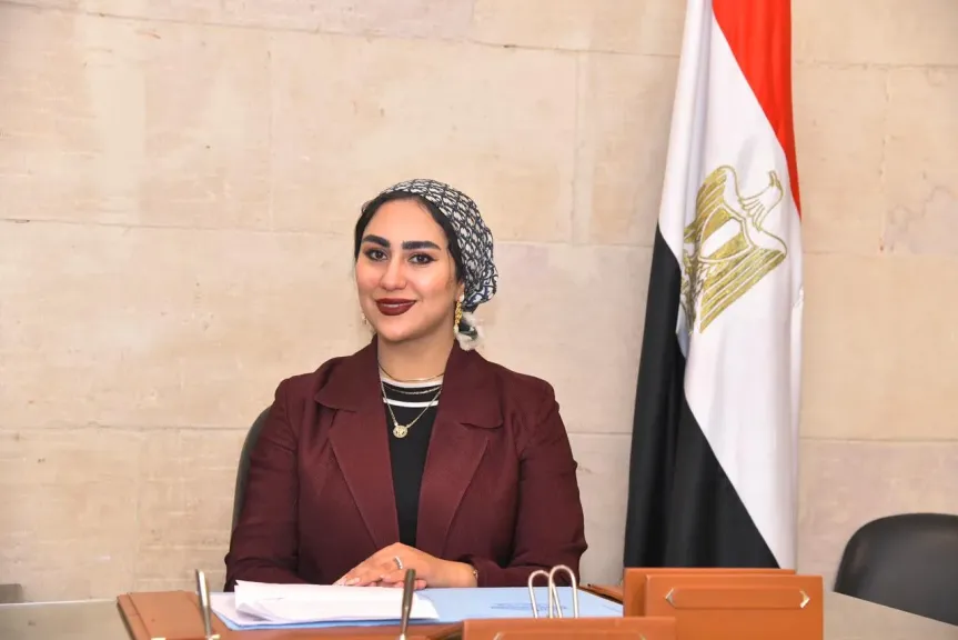 النائبة آية فوزى 