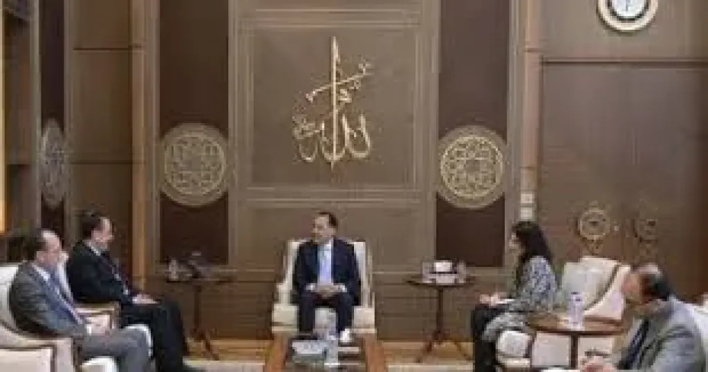 مدبولى وسفير الكويت بالقاهرة
