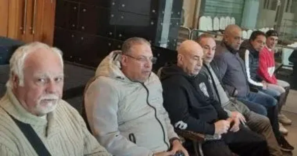 جهاز منتخب مصر فى مباراة الزمالك وإنيمبا