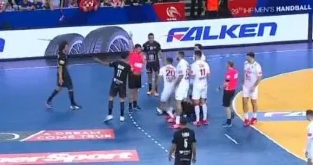مباراة منتخب اليد